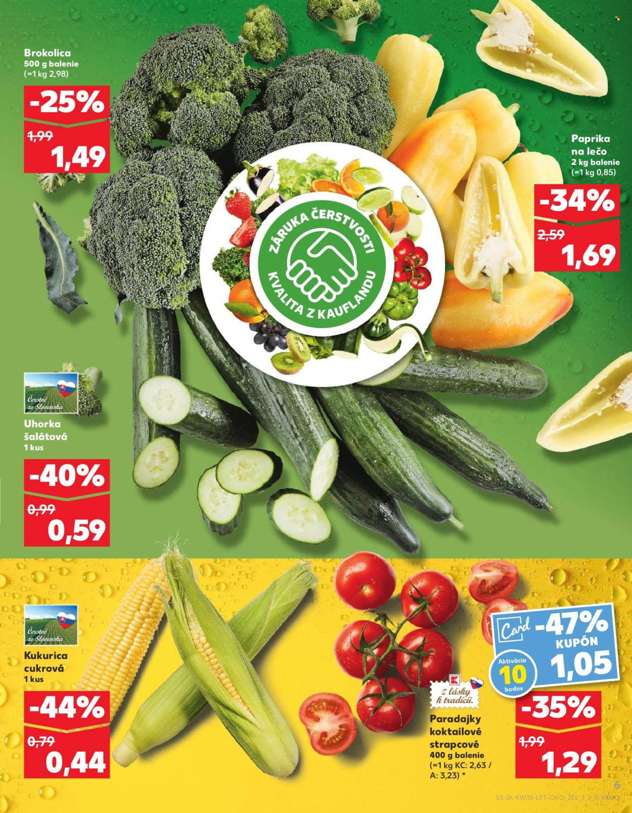 Leták Kaufland - 28.8.2025 - 3.9.2025. Strana 5