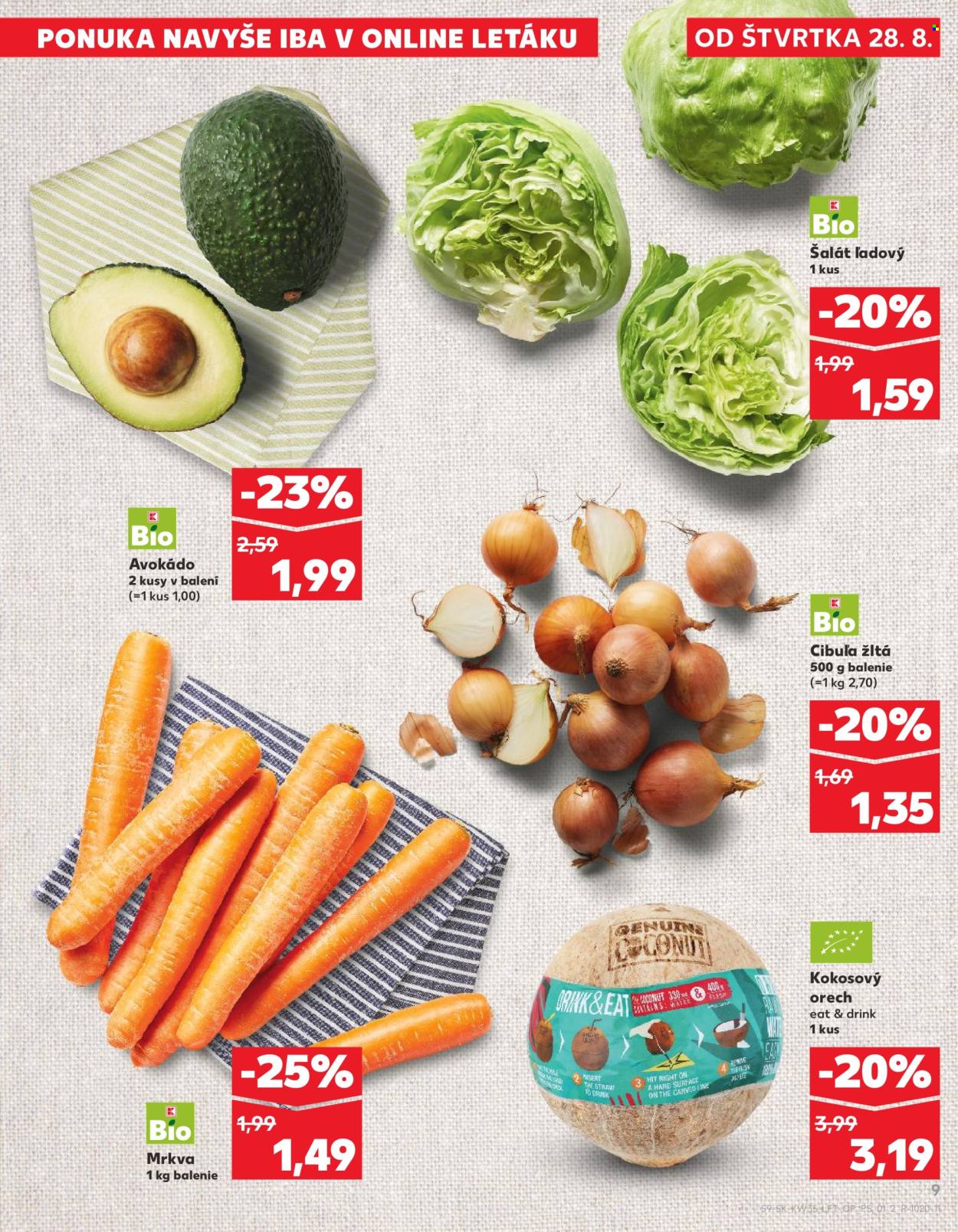 Leták Kaufland - 28.8.2025 - 3.9.2025. Strana 9