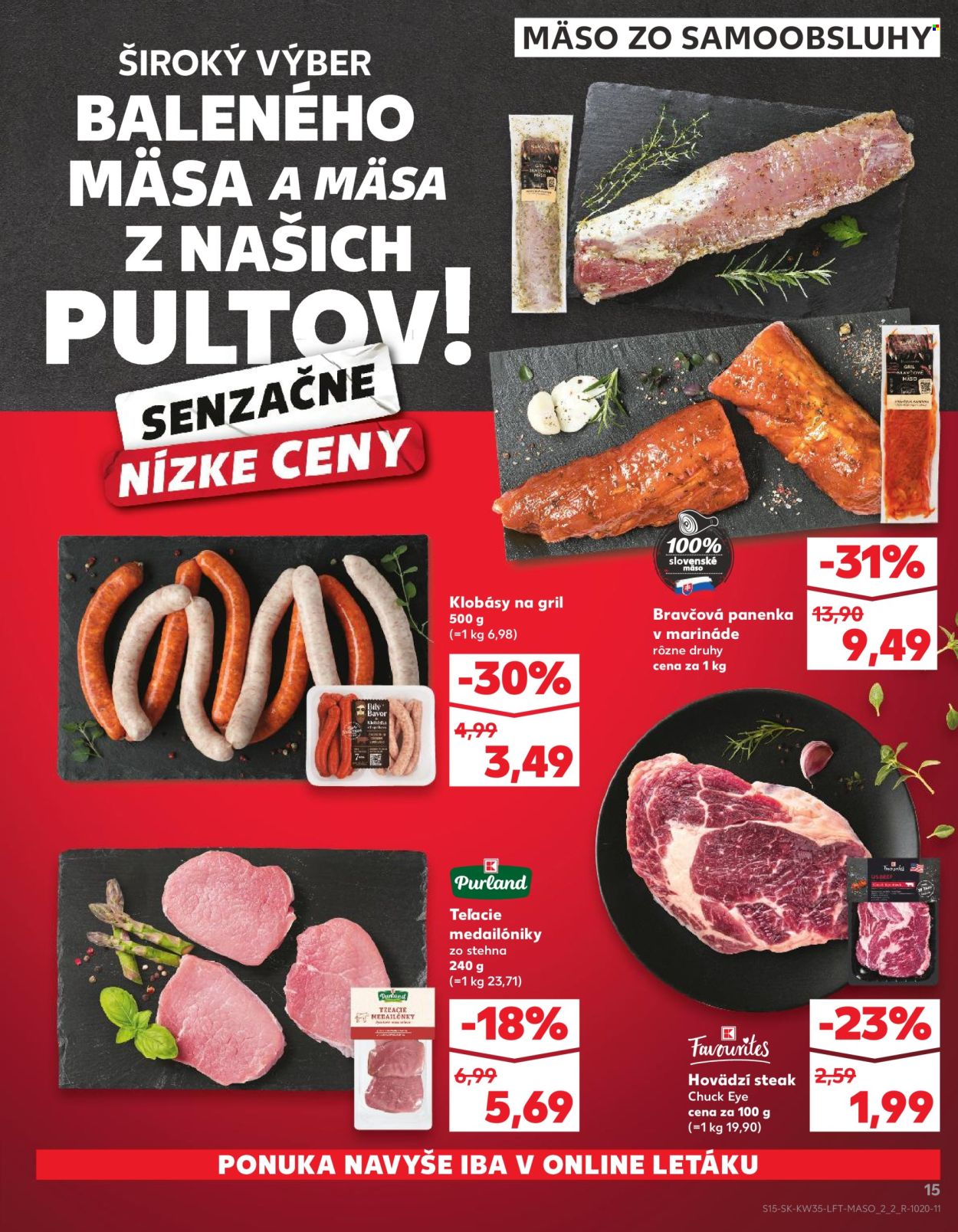 Leták Kaufland - 28.8.2025 - 3.9.2025. Strana 15