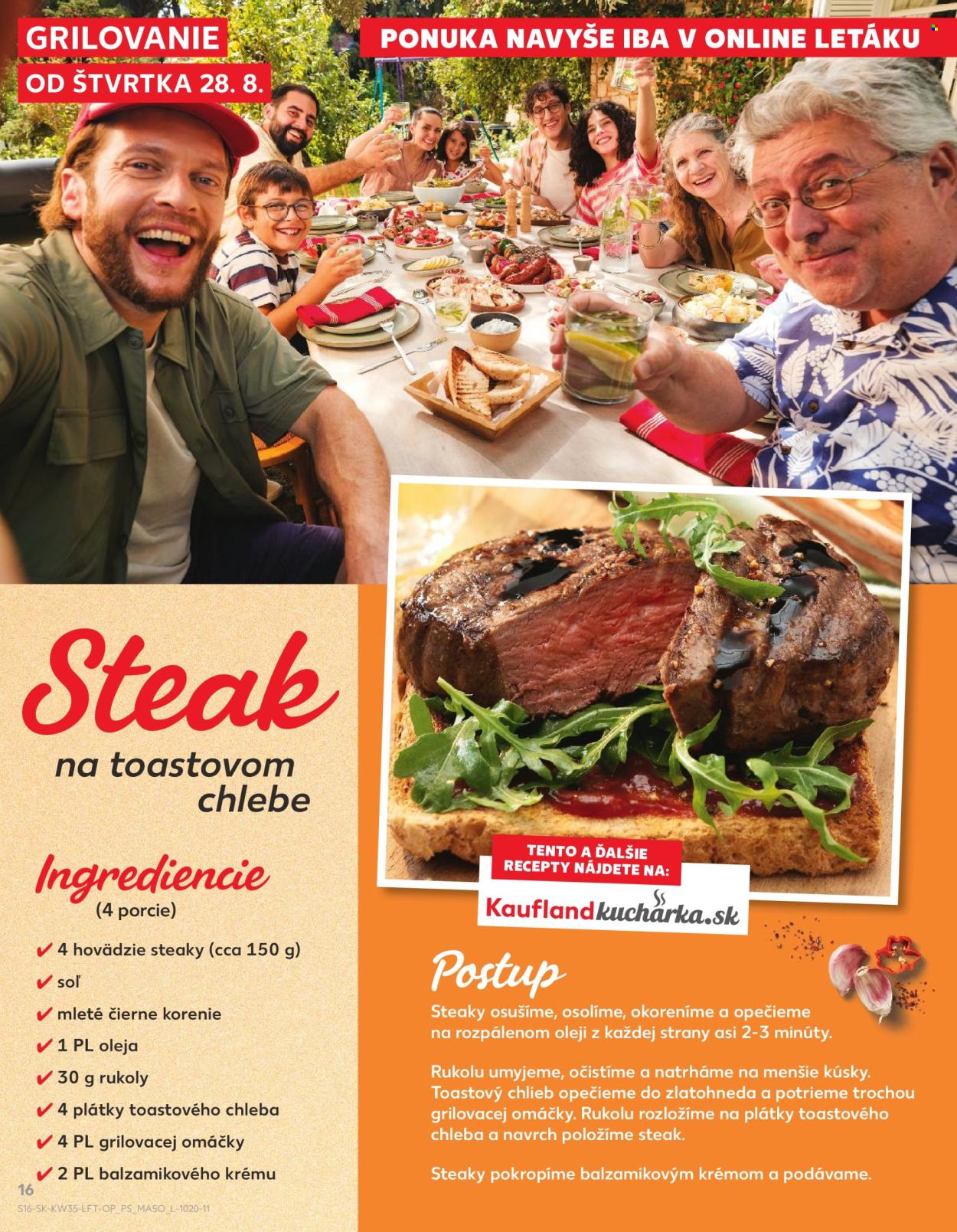 Leták Kaufland - 28.8.2025 - 3.9.2025. Strana 16