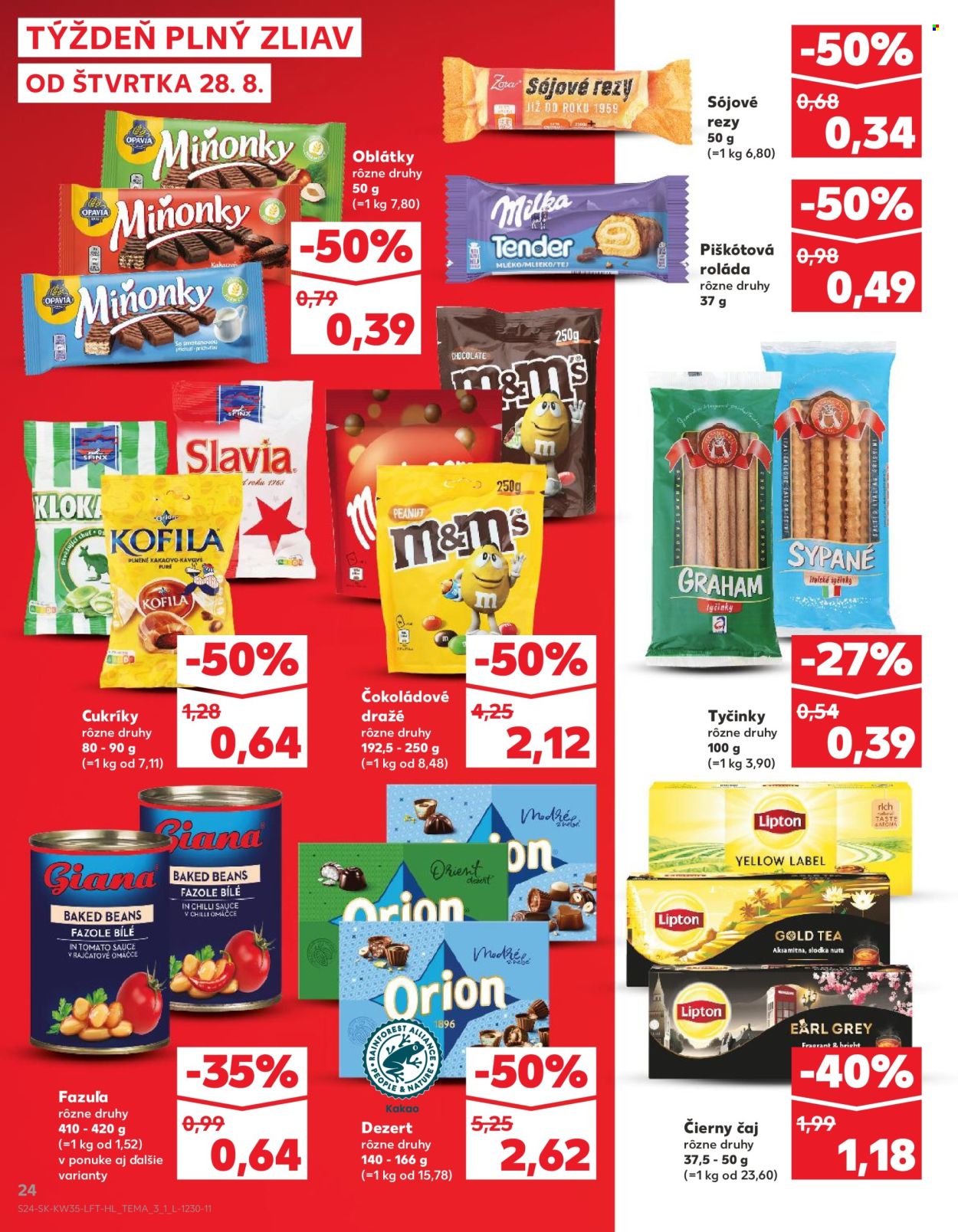 Leták Kaufland - 28.8.2025 - 3.9.2025. Strana 24
