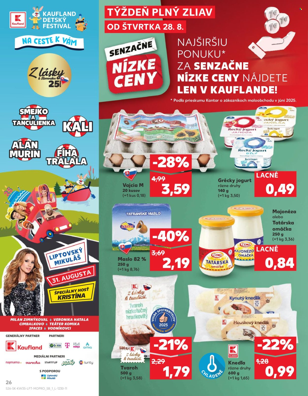 Leták Kaufland - 28.8.2025 - 3.9.2025. Strana 26