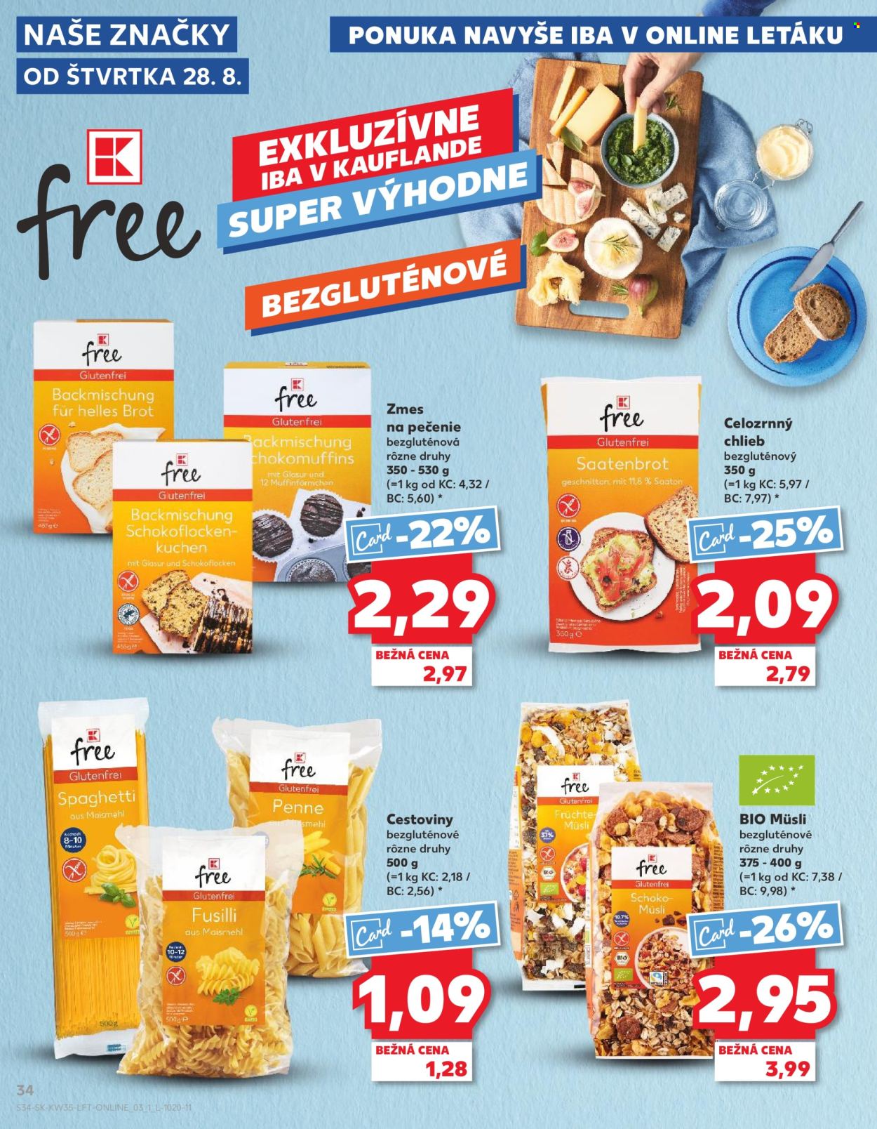Leták Kaufland - 28.8.2025 - 3.9.2025. Strana 34