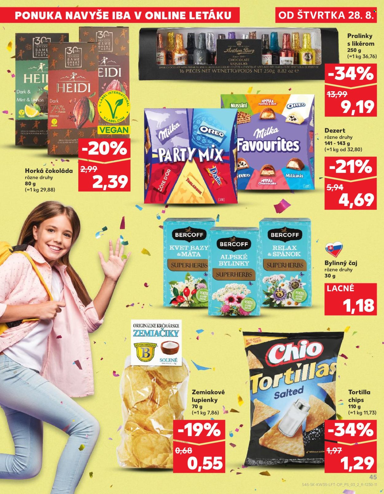 Leták Kaufland - 28.8.2025 - 3.9.2025. Strana 45