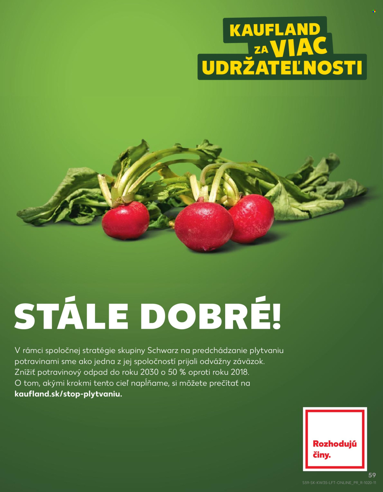 Leták Kaufland - 28.8.2025 - 3.9.2025. Strana 59