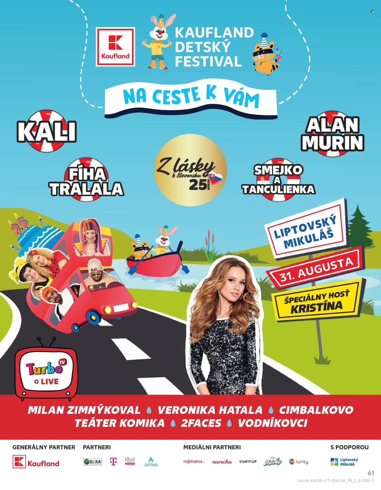 Leták Kaufland - 28.8.2025 - 3.9.2025. Strana 61