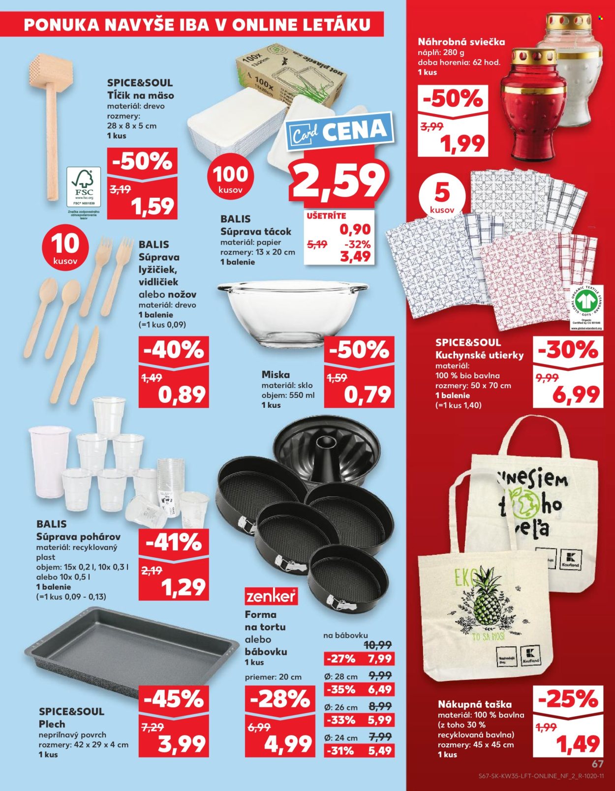 Leták Kaufland - 28.8.2025 - 3.9.2025. Strana 67