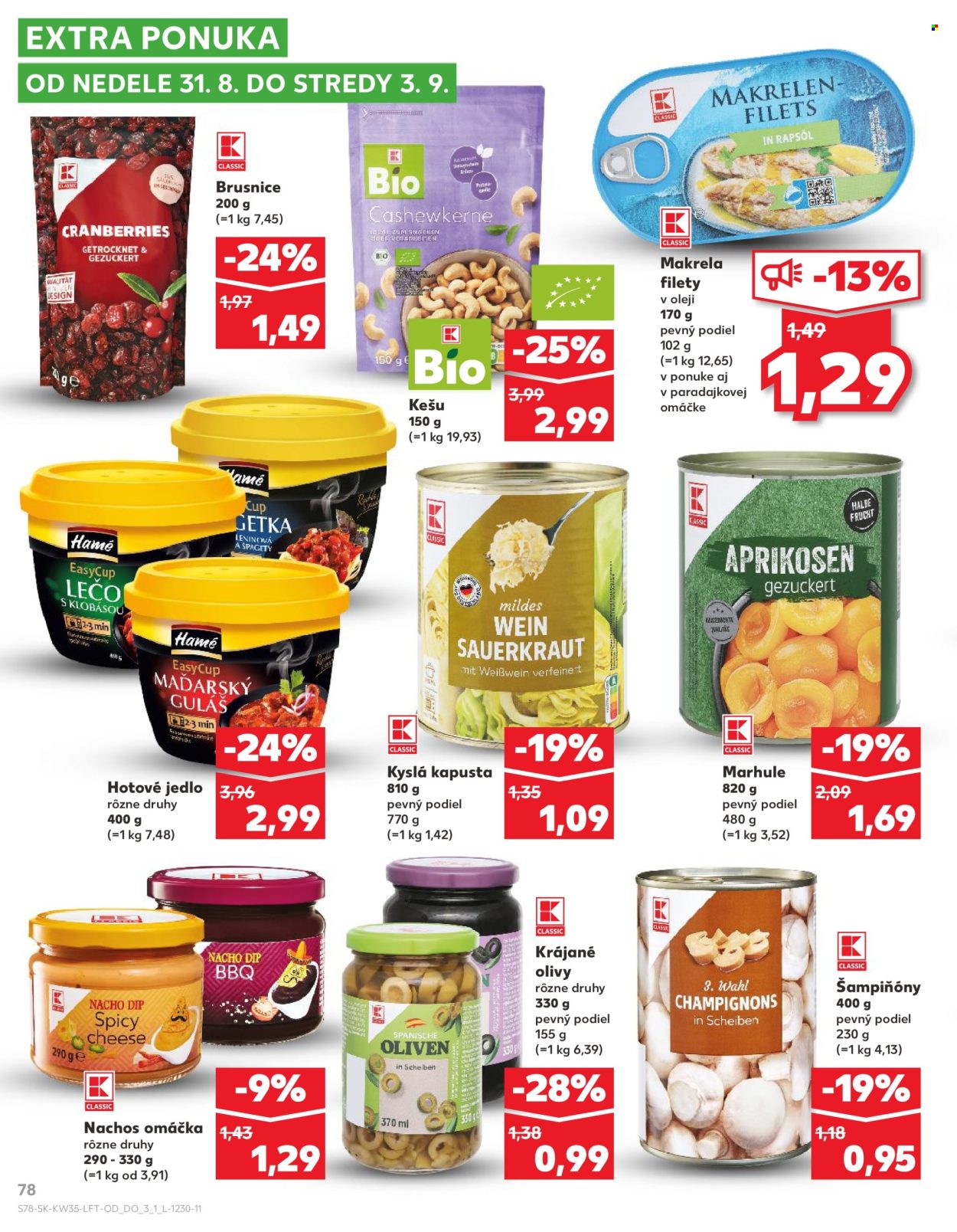 Leták Kaufland - 28.8.2025 - 3.9.2025. Strana 78