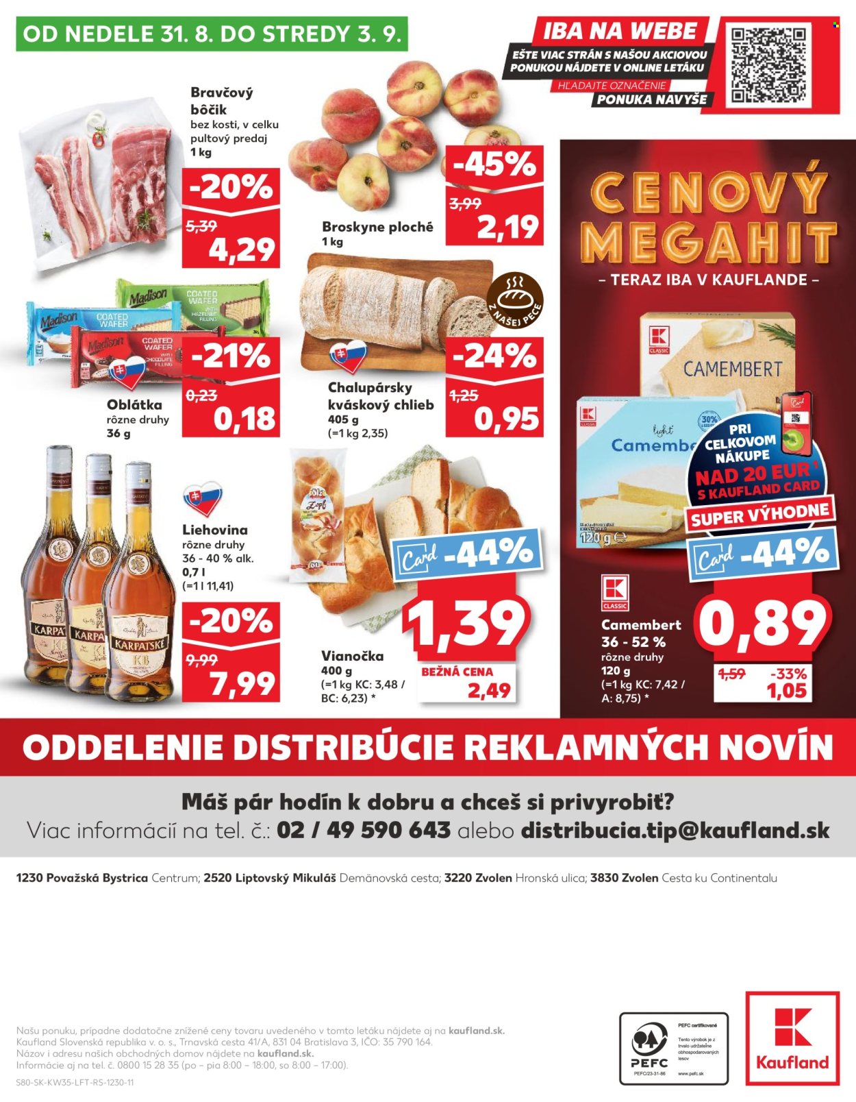 Leták Kaufland - 28.8.2025 - 3.9.2025. Strana 80
