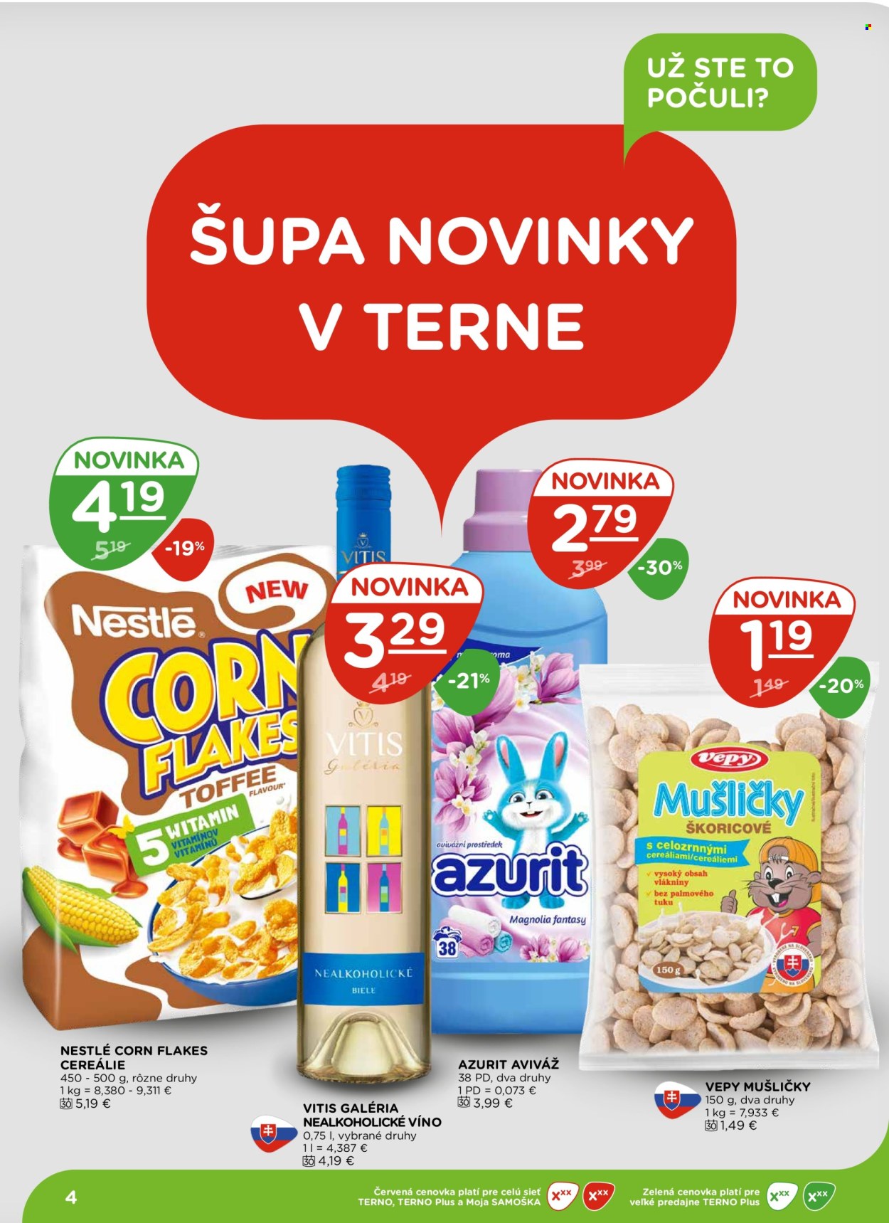 Leták Terno - 28.8.2025 - 3.9.2025. Strana 4