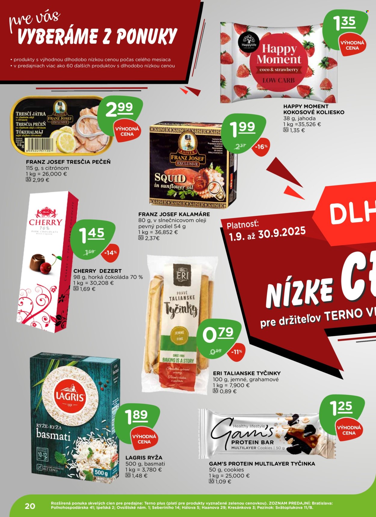 Leták Terno - 28.8.2025 - 3.9.2025. Strana 20