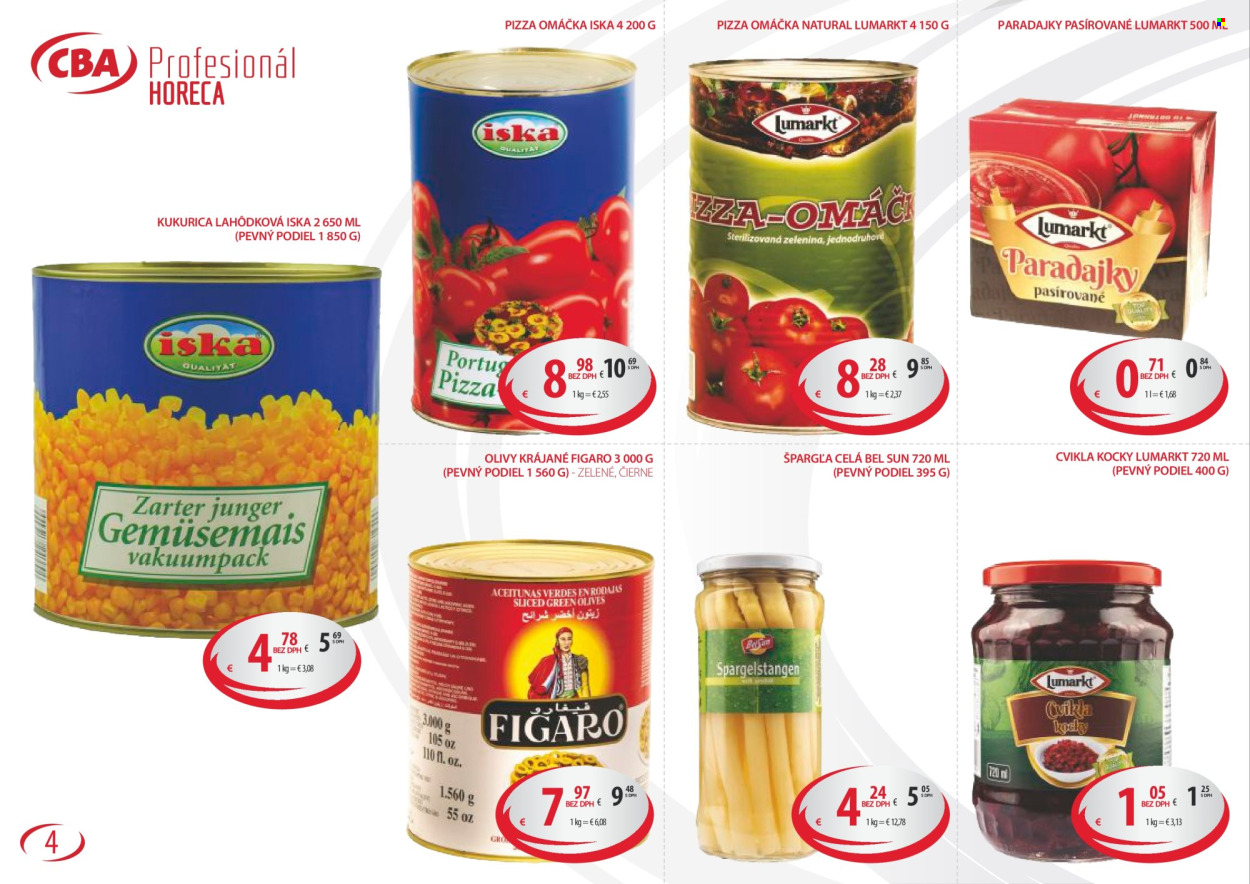 Leták CBA Komfos - 3.9.2025 - 30.9.2025. Strana 4