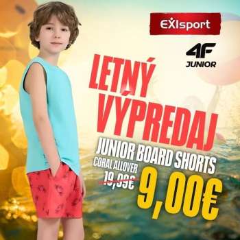 Leták Exisport.