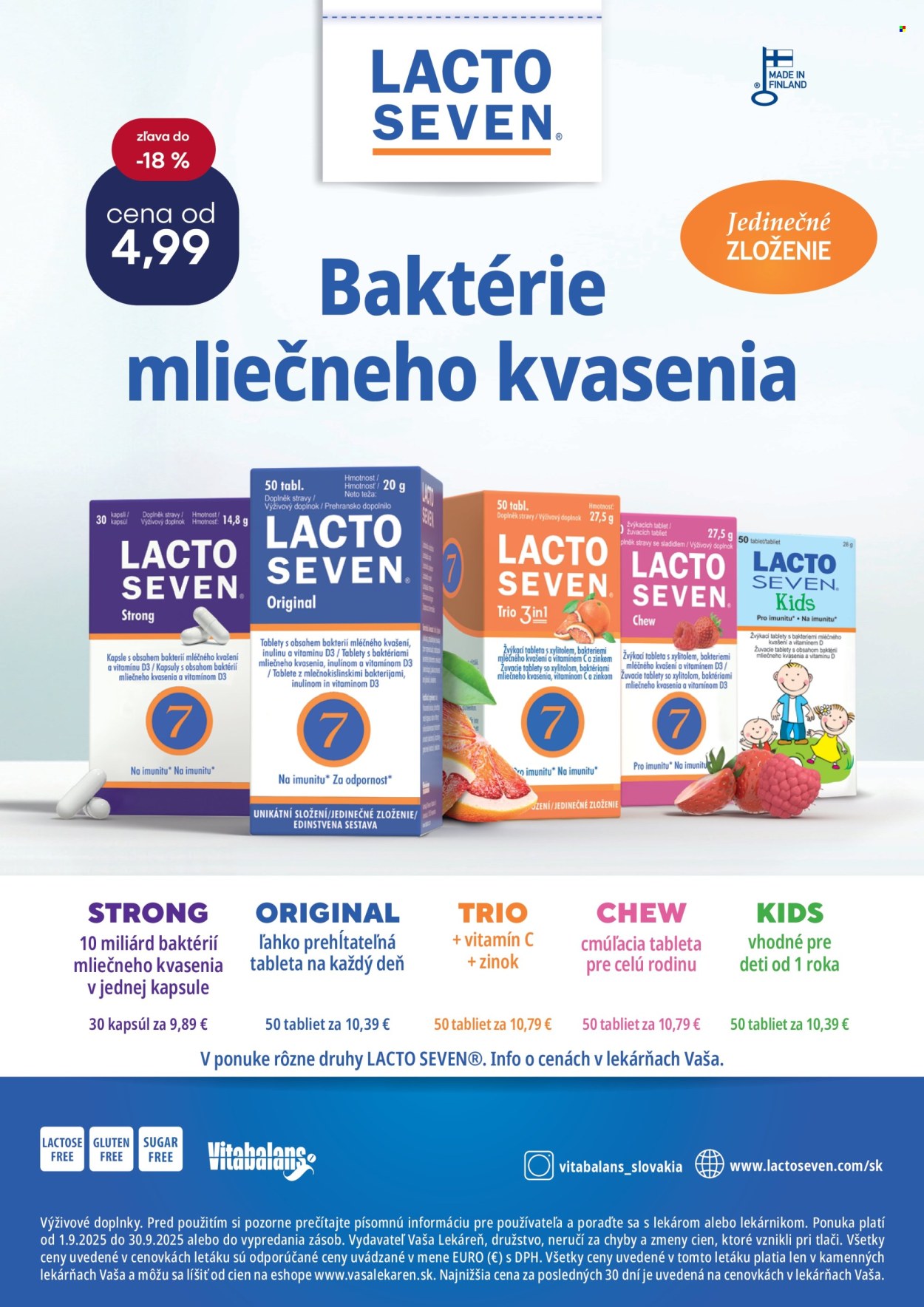 Leták Vaša lekáreň - 1.9.2025 - 30.9.2025. Strana 10
