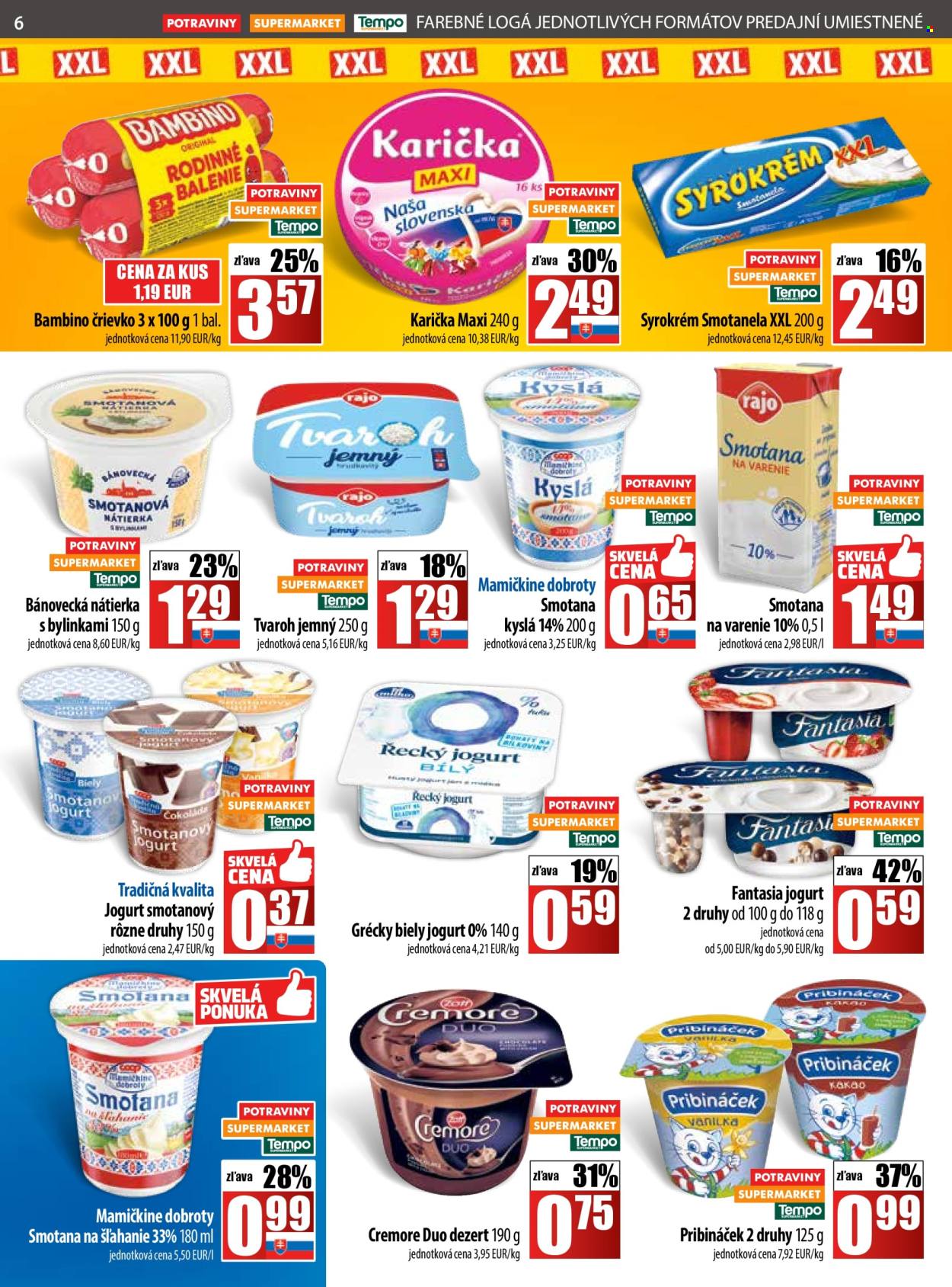Leták COOP Jednota - 28.8.2025 - 3.9.2025. Strana 6