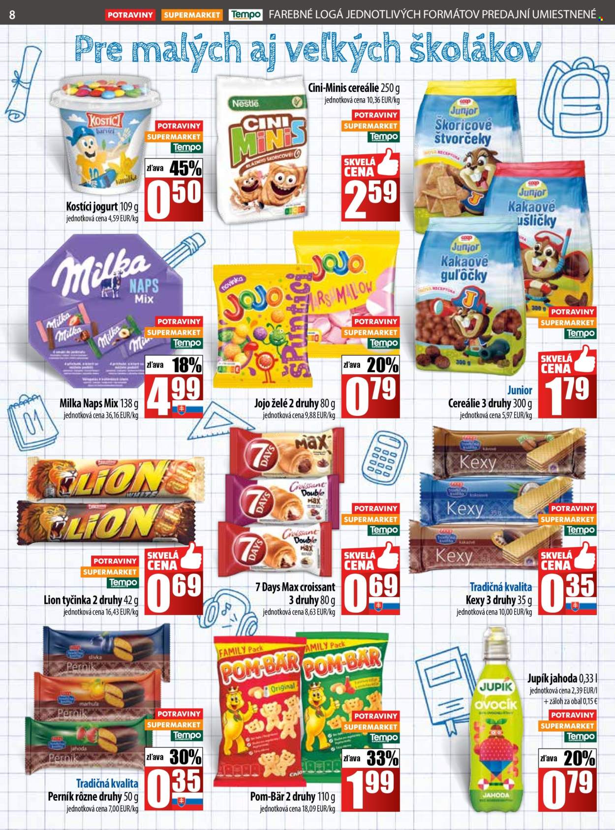 Leták COOP Jednota - 28.8.2025 - 3.9.2025. Strana 8