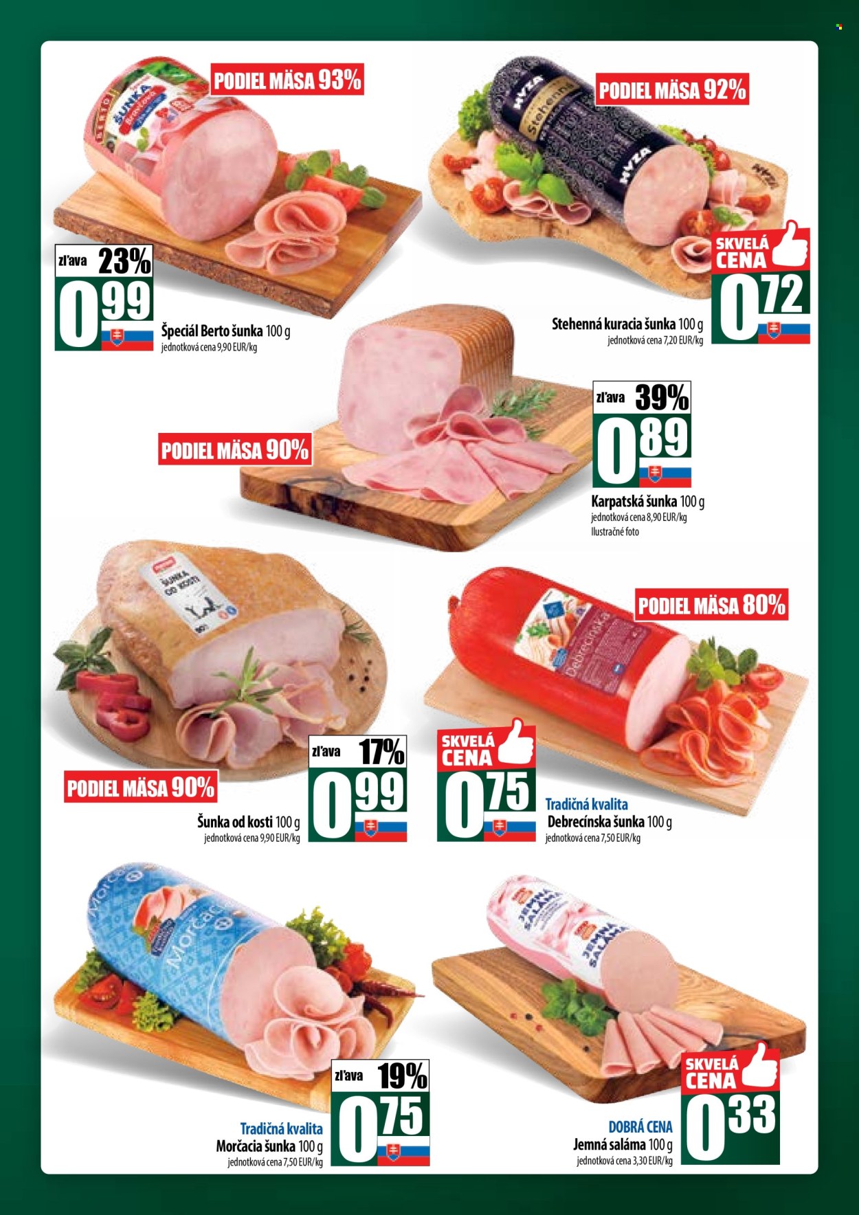 Leták COOP Jednota - 28.8.2025 - 3.9.2025. Strana 9