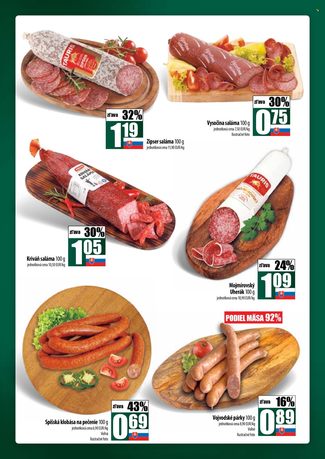 Leták COOP Jednota - 28.8.2025 - 3.9.2025. Strana 10