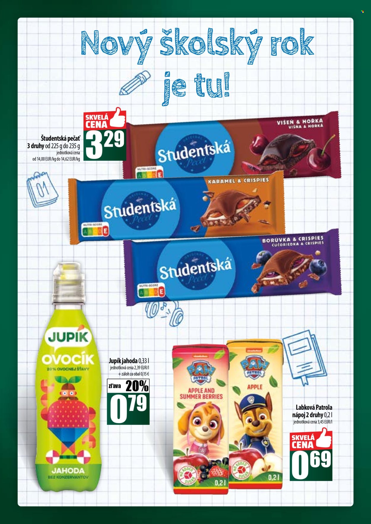 Leták COOP Jednota - 28.8.2025 - 3.9.2025. Strana 38