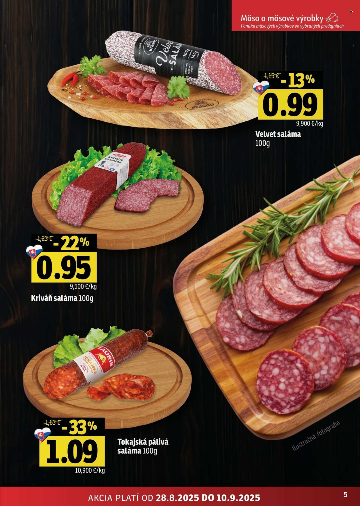 Leták FRESH - 28.8.2025 - 10.9.2025. Strana 5