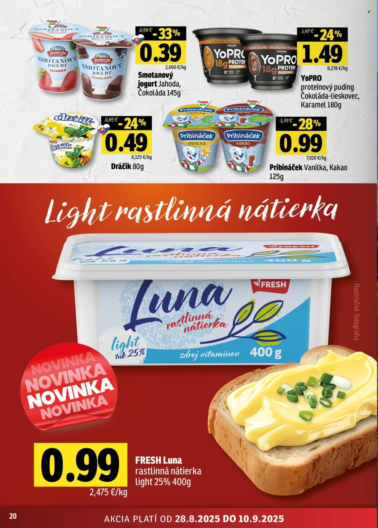 Leták FRESH - 28.8.2025 - 10.9.2025. Strana 20