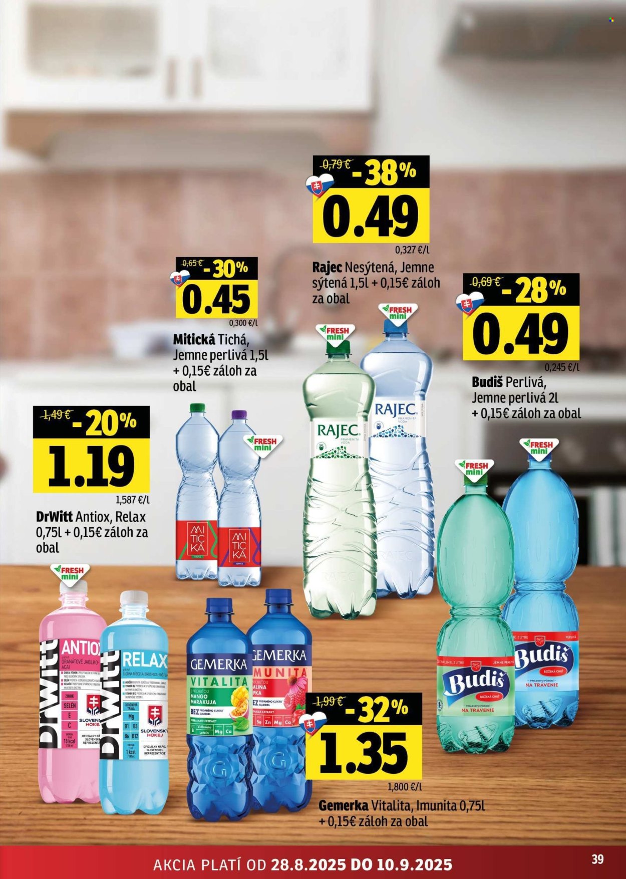 Leták FRESH - 28.8.2025 - 10.9.2025. Strana 39