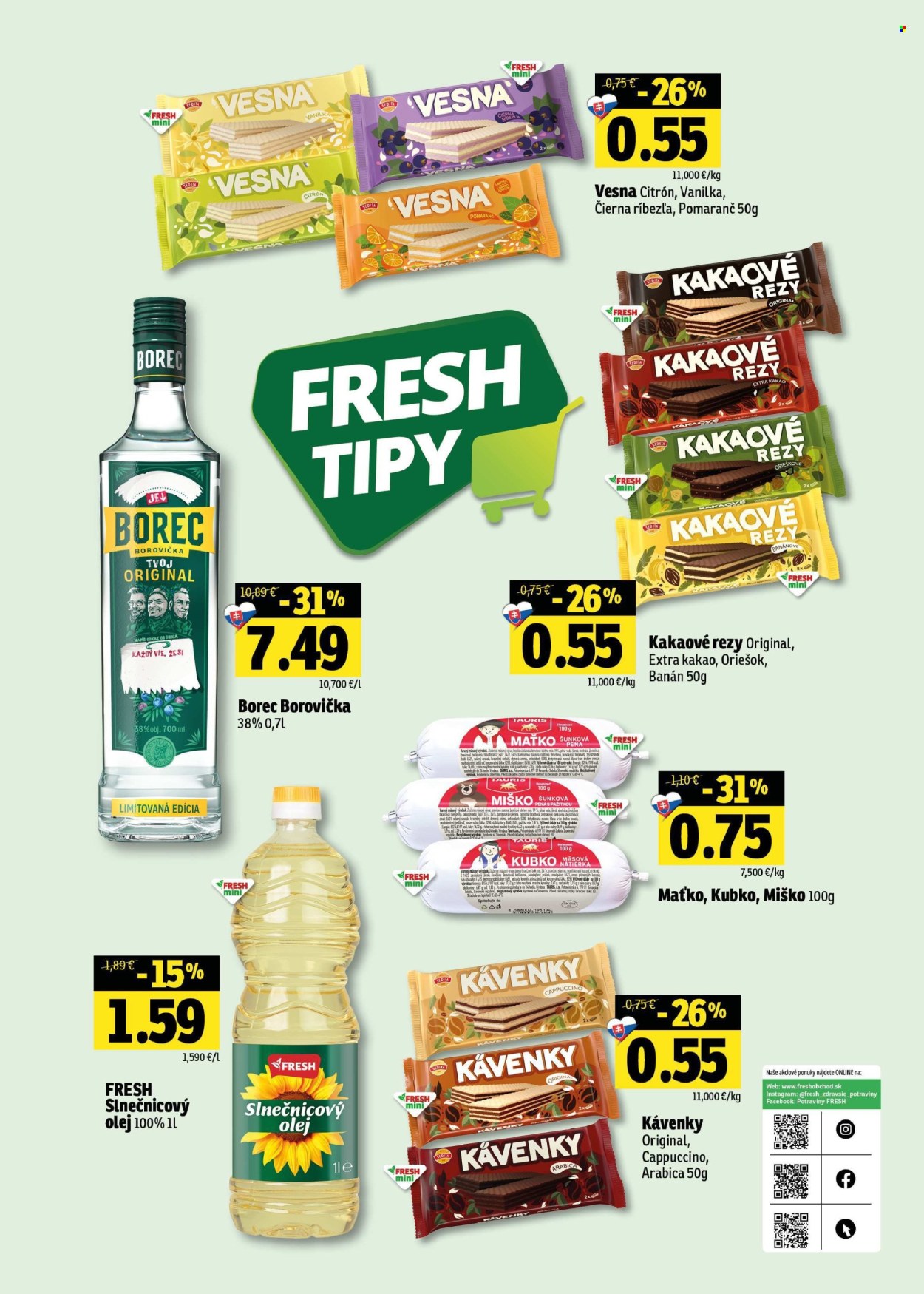 Leták FRESH - 28.8.2025 - 10.9.2025. Strana 52