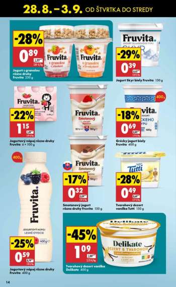 thumbnail - Jogurt Skyr biely Fruvita