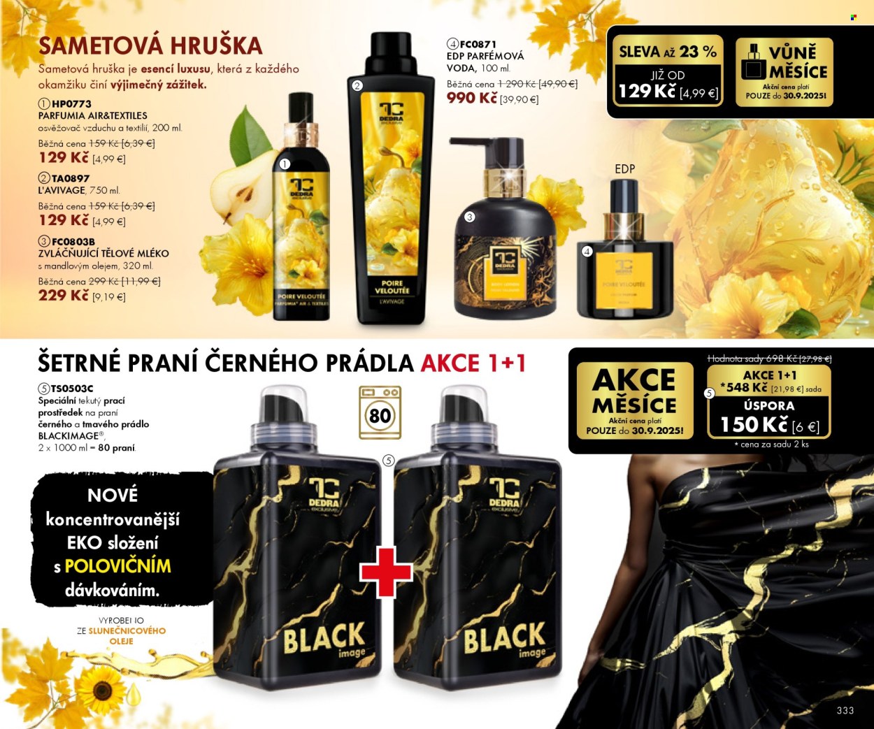 Leták Dedra - 28.8.2025 - 21.11.2025. Strana 33