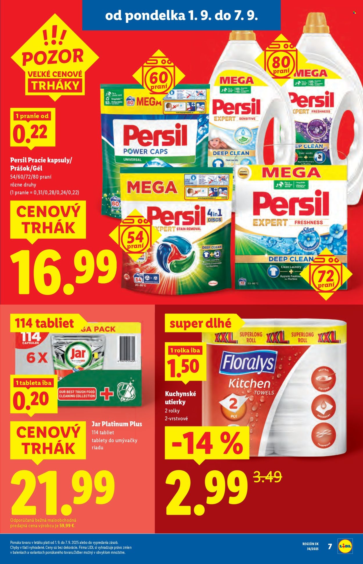 Leták Lidl - 1.9.2025 - 7.9.2025. Strana 7