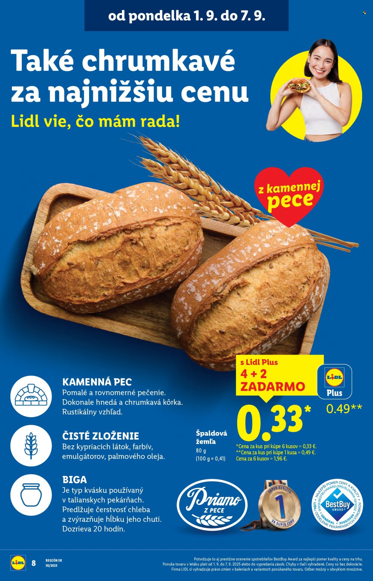 Leták Lidl - 1.9.2025 - 7.9.2025. Strana 8