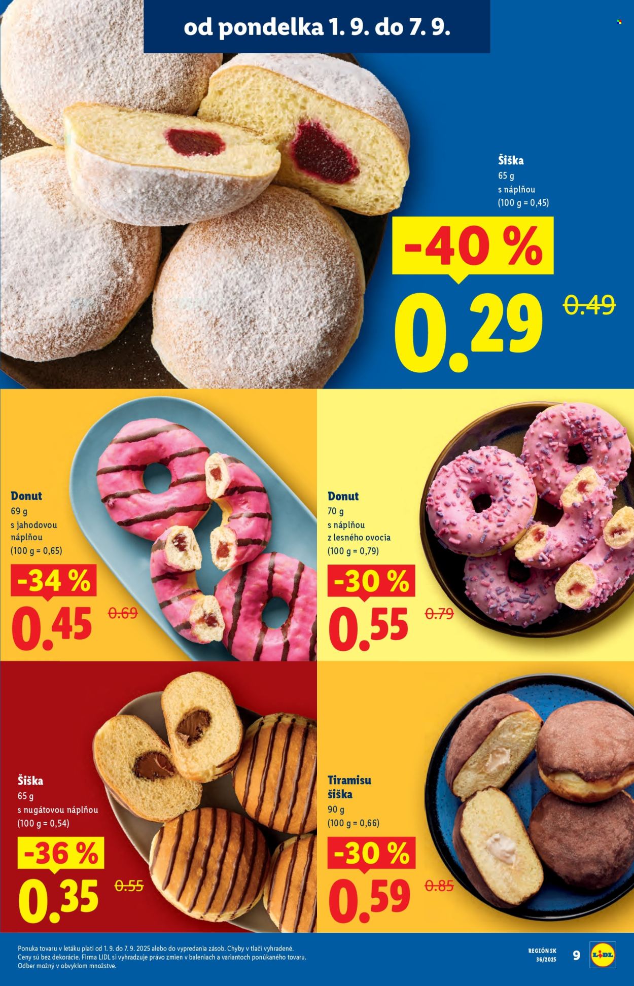 Leták Lidl - 1.9.2025 - 7.9.2025. Strana 9