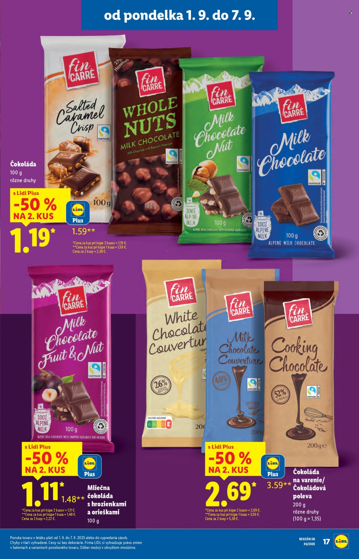 Leták Lidl - 1.9.2025 - 7.9.2025. Strana 19