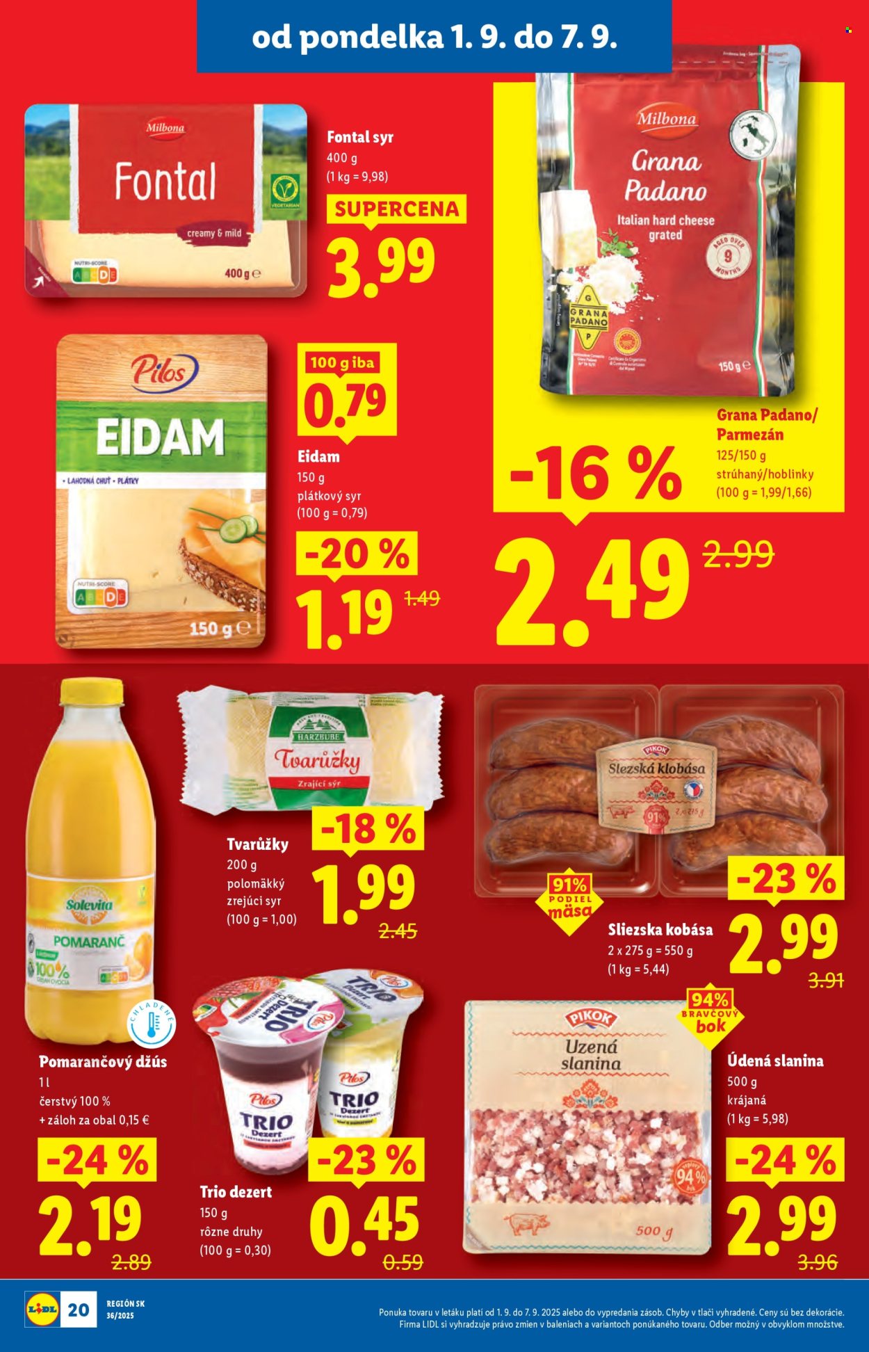 Leták Lidl - 1.9.2025 - 7.9.2025. Strana 22