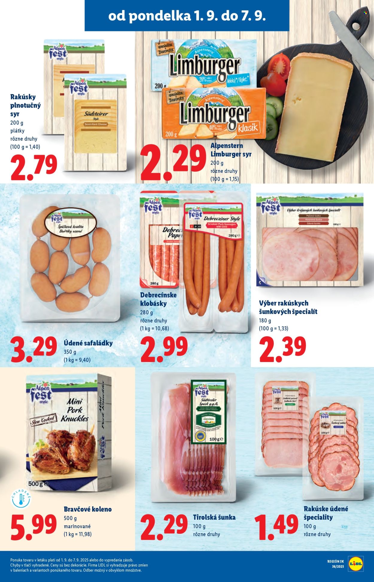 Leták Lidl - 1.9.2025 - 7.9.2025. Strana 35