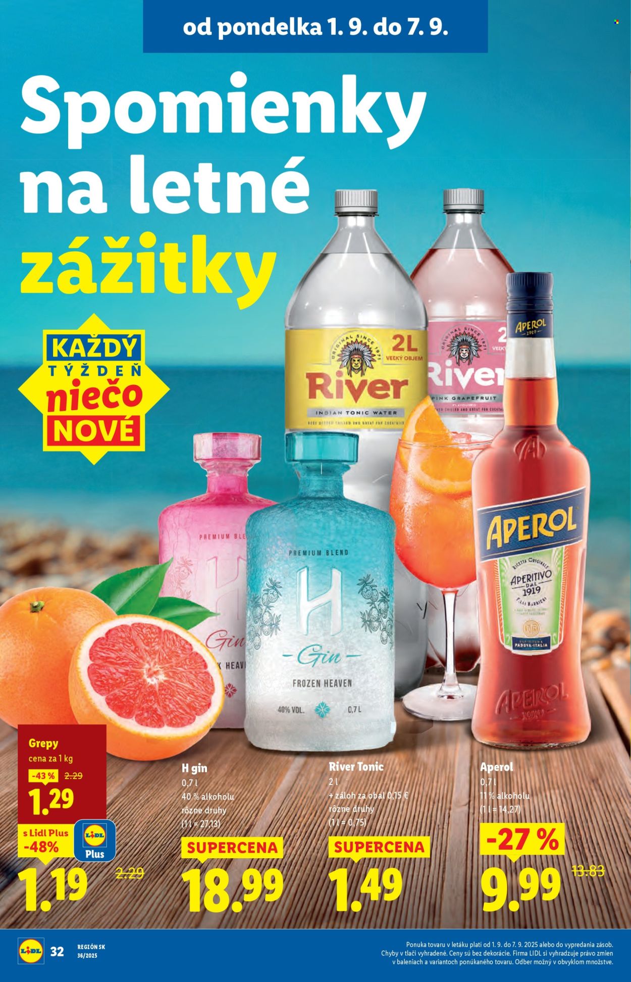 Leták Lidl - 1.9.2025 - 7.9.2025. Strana 40