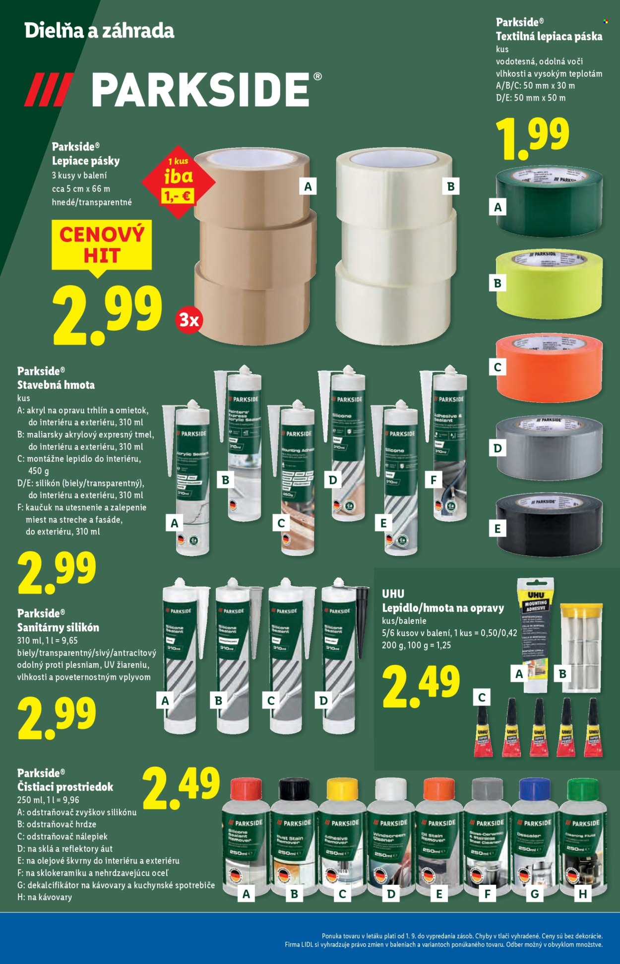 Leták Lidl - 1.9.2025 - 7.9.2025. Strana 61