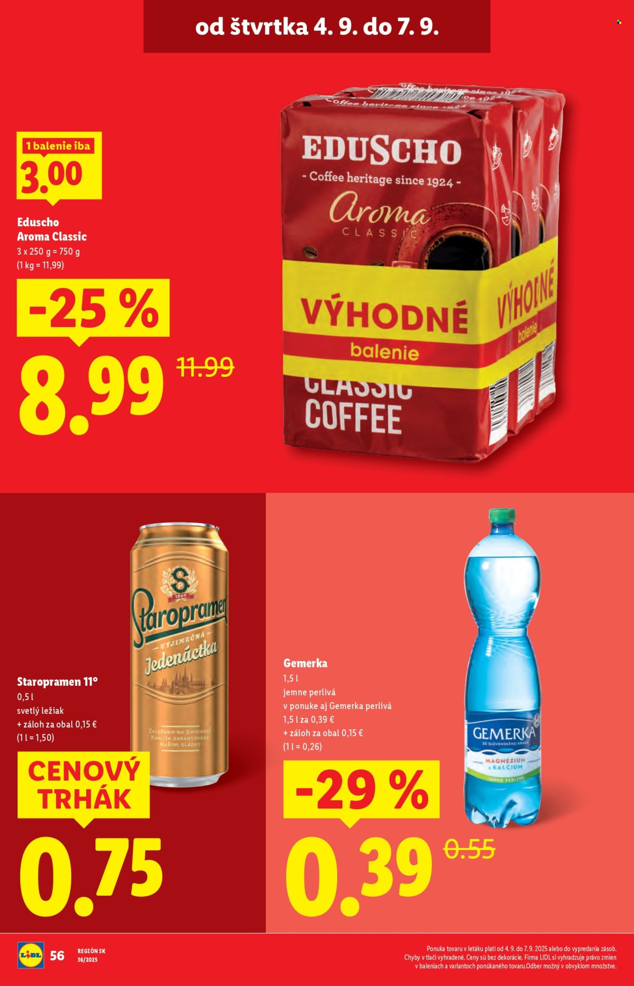 Leták Lidl - 1.9.2025 - 7.9.2025. Strana 78