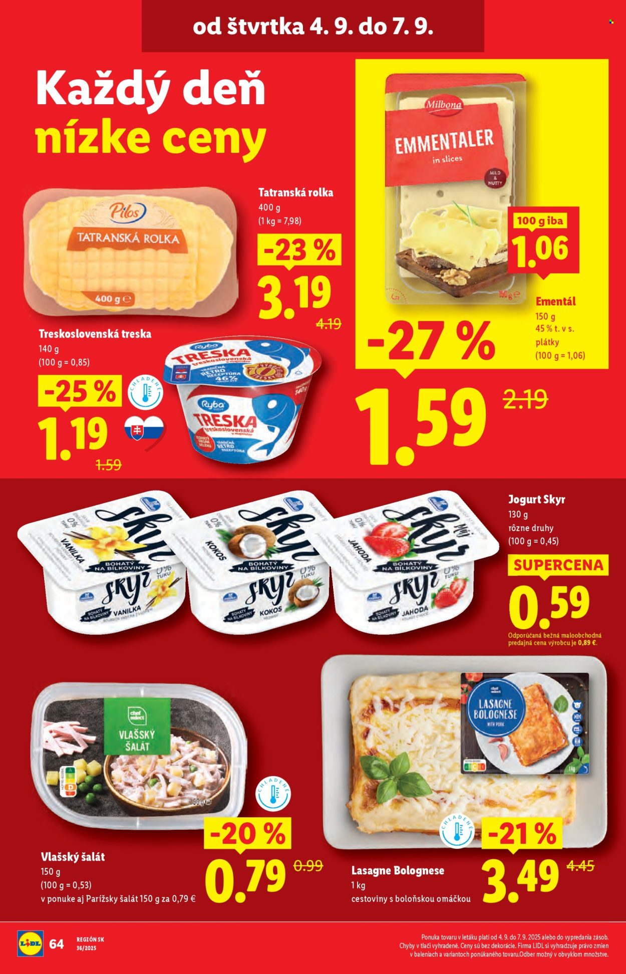 Leták Lidl - 1.9.2025 - 7.9.2025. Strana 86