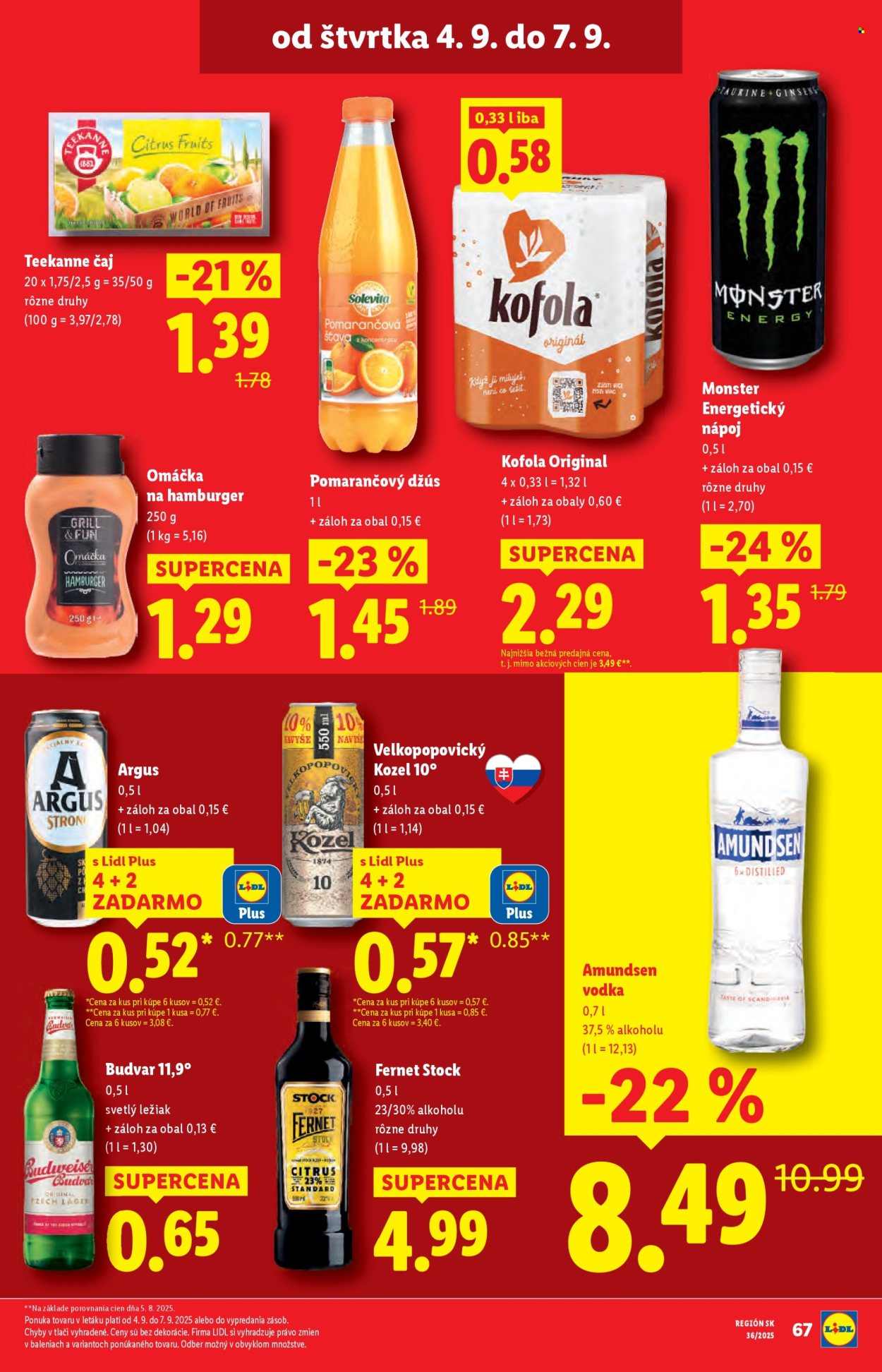 Leták Lidl - 1.9.2025 - 7.9.2025. Strana 89