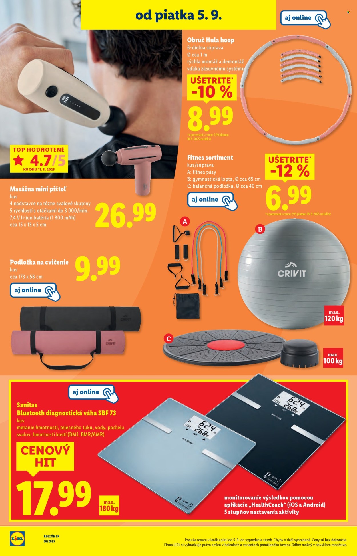 Leták Lidl - 1.9.2025 - 7.9.2025. Strana 100