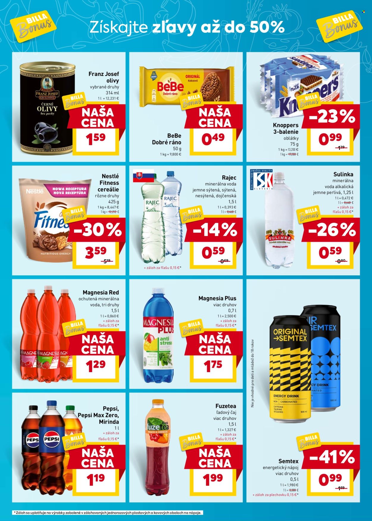 Leták Billa - 27.8.2025 - 2.9.2025. Strana 5