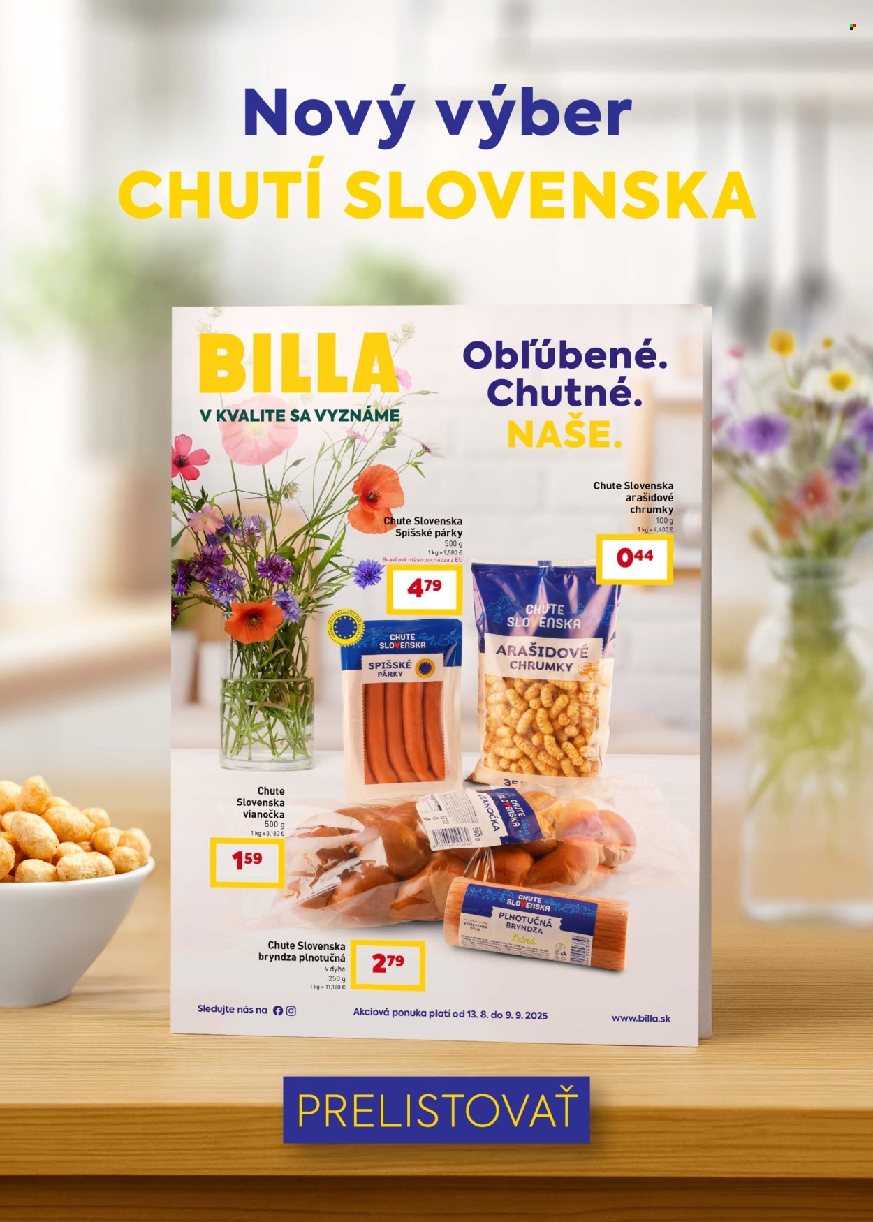Leták Billa - 27.8.2025 - 2.9.2025. Strana 8