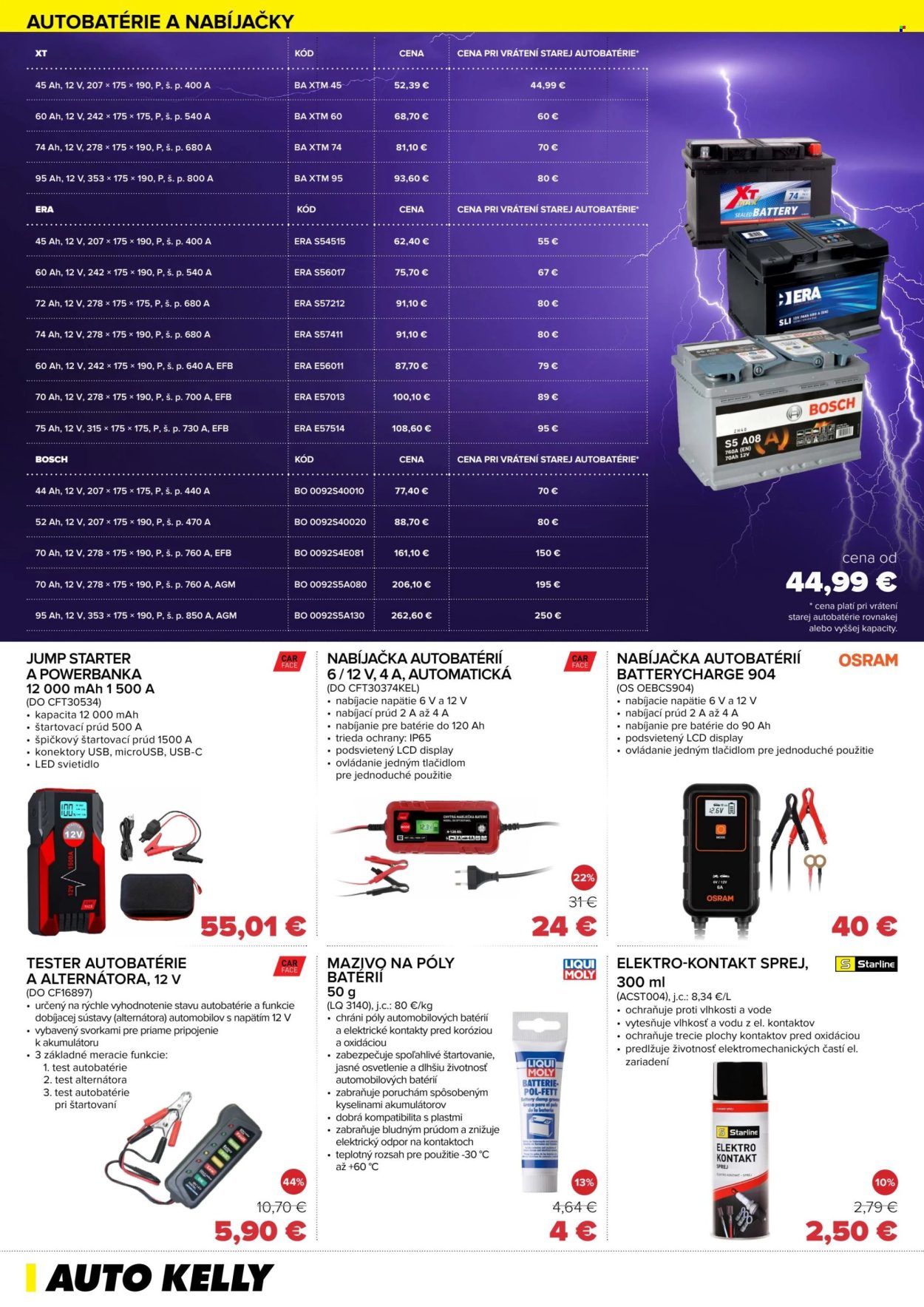 Leták Auto Kelly - 2.9.2025 - 29.9.2025. Strana 4