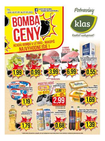 Leták Klas - 1.9.2025 - 7.9.2025.