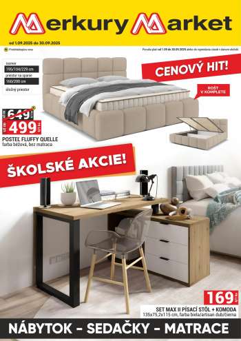 Leták Merkury Market - 1.9.2025 - 30.9.2025.