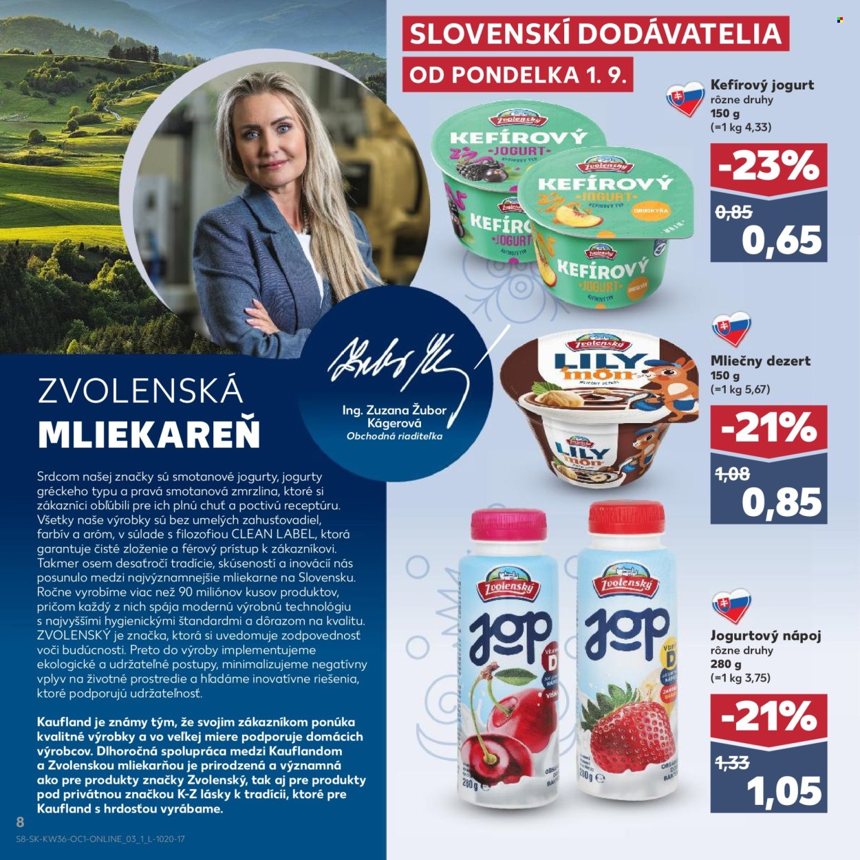 Leták Kaufland - 1.9.2025 - 30.9.2025. Strana 8