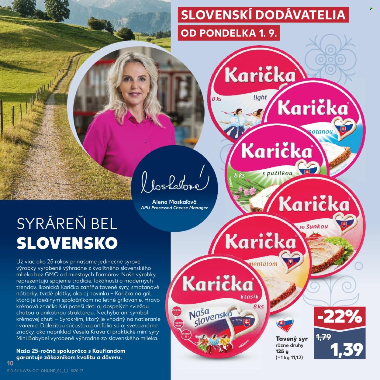 Leták Kaufland - 1.9.2025 - 30.9.2025. Strana 10