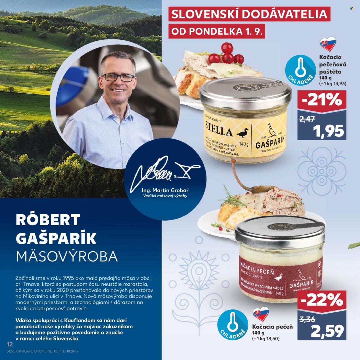 Leták Kaufland - 1.9.2025 - 30.9.2025. Strana 12