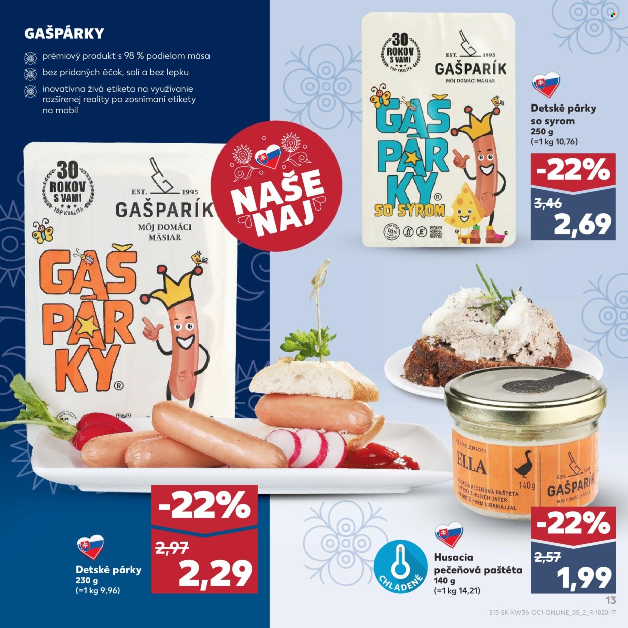 Leták Kaufland - 1.9.2025 - 30.9.2025. Strana 13